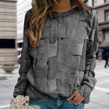 Laden Sie das Bild in den Galerie-Viewer, Bedrucktes lockeres Kapuzen-Sweatshirt