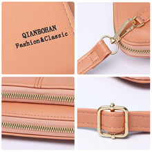 Laden Sie das Bild in den Galerie-Viewer, Einfarbige Luxuriöse Damen-Umhängetasche Aus PU-Leder