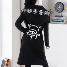 Laden Sie das Bild in den Galerie-Viewer, Frauen Reißverschluss Hoodie Streetwear