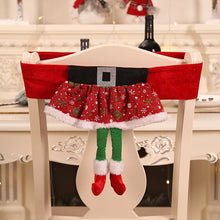 Laden Sie das Bild in den Galerie-Viewer, Weihnachtsessen Stuhlbezug Dekoration