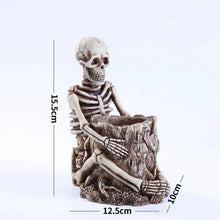 Laden Sie das Bild in den Galerie-Viewer, Halloween Kreativer Totenkopf Stifthalter
