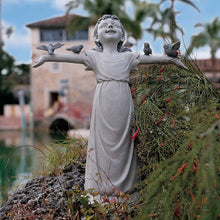 Laden Sie das Bild in den Galerie-Viewer, Kreative Gartenmädchen-Statue