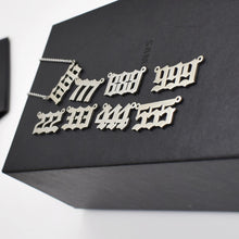 Laden Sie das Bild in den Galerie-Viewer, Damen Nummer Halskette