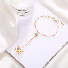 Laden Sie das Bild in den Galerie-Viewer, Modisches einfaches Armband und Ring