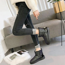 Laden Sie das Bild in den Galerie-Viewer, Pailletten-Schneestiefel für Damen
