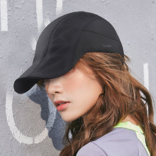 Laden Sie das Bild in den Galerie-Viewer, Dünne atmungsaktive schnell trocknende Sonnenschutzkappe
