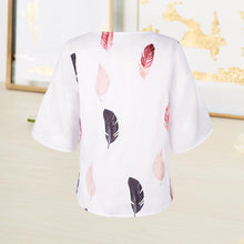 Laden Sie das Bild in den Galerie-Viewer, Lässiges lockeres T-Shirt