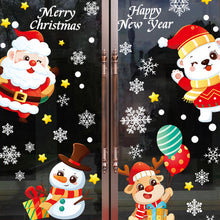 Laden Sie das Bild in den Galerie-Viewer, Weihnachtsfenster-Klebebänder, doppelseitig wiederverwendbare Dekoration