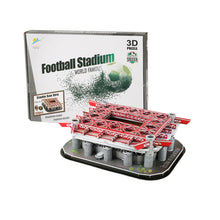 Laden Sie das Bild in den Galerie-Viewer, 3D dreidimensionales Fußballfeld-Puzzle