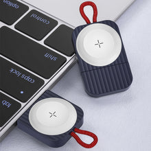 Laden Sie das Bild in den Galerie-Viewer, Tragbares kabelloses USB Ladegerät für Uhren