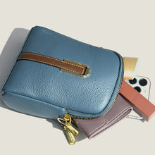 Laden Sie das Bild in den Galerie-Viewer, Neue Handytasche aus Leder mit Litschimuster