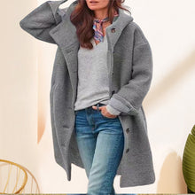 Laden Sie das Bild in den Galerie-Viewer, Damen Mantel mit Fleece Plüsch