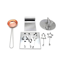 Laden Sie das Bild in den Galerie-Viewer, Neue Tintenfisch Spiel Edelstahl Backwerkzeuge