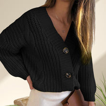 Laden Sie das Bild in den Galerie-Viewer, Süße Strickjacke mit Knöpfen