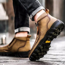 Laden Sie das Bild in den Galerie-Viewer, Weiche Atmungsaktive Werkzeugstiefel mit Reißverschluss für Herren