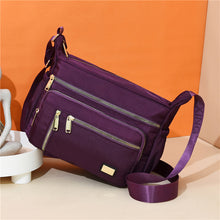 Laden Sie das Bild in den Galerie-Viewer, Multifunktionale Oxford-Umhängetasche mit Reißverschluss