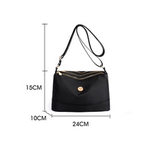 Laden Sie das Bild in den Galerie-Viewer, Lässige leichte Umhängetasche aus Nylongewebe für Damen