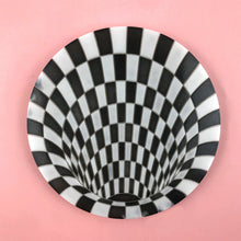 Laden Sie das Bild in den Galerie-Viewer, Visuelle Falle Untersetzer mit 3D-Spiralmuster