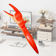 Laden Sie das Bild in den Galerie-Viewer, 🦀Niedlicher Kugelschreiber mit Krabbenklammer