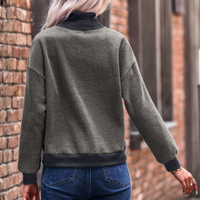 Laden Sie das Bild in den Galerie-Viewer, Wärmer Fleece-Thermooberteil mit Rollkragen
