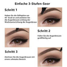 Laden Sie das Bild in den Galerie-Viewer, Wasserfester Augenbrauenstift mit Micro-Fork-Spitze