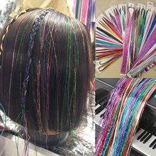 Laden Sie das Bild in den Galerie-Viewer, Bunte Golddrahtperücke