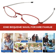 Laden Sie das Bild in den Galerie-Viewer, Faltbare tragbare Lesebrille