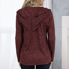 Laden Sie das Bild in den Galerie-Viewer, Kapuzenjacke mit Reißverschluss