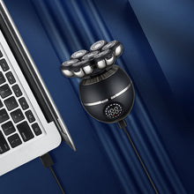 Laden Sie das Bild in den Galerie-Viewer, Wasserdichter 7D-Elektrorasierer mit schwimmendem Kopf