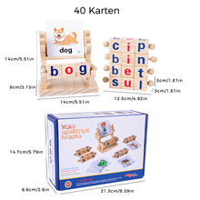 Laden Sie das Bild in den Galerie-Viewer, Leseblöcke aus Holz