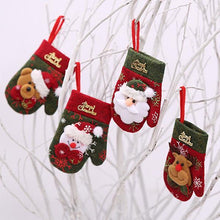 Laden Sie das Bild in den Galerie-Viewer, Weihnachtsbesteckset Handschuhe Geschenktüte
