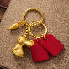 Laden Sie das Bild in den Galerie-Viewer, Karotte Kaninchen Schlüsselanhänger