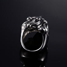 Laden Sie das Bild in den Galerie-Viewer, Modischer Herrschsüchtiger Löwenkopfring
