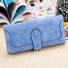 Laden Sie das Bild in den Galerie-Viewer, Damen Vintage gefrostete Brieftasche