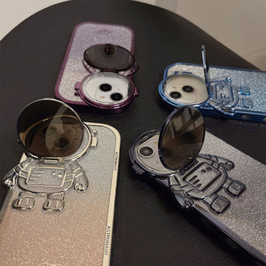 Handyhülle mit Astronautenständer für iPhone