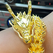 Laden Sie das Bild in den Galerie-Viewer, Golddrache mit beweglichen Gelenken