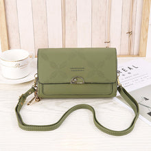 Laden Sie das Bild in den Galerie-Viewer, Umhängetasche aus PU mit mehreren Kartenfächern