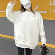 Laden Sie das Bild in den Galerie-Viewer, Lockerer Dicker Pullover mit Rundhalsausschnitt