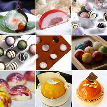 Laden Sie das Bild in den Galerie-Viewer, Halbkugelförmige Silikonbackform