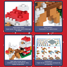 Laden Sie das Bild in den Galerie-Viewer, Weihnachten Kreatives 3D-Baustein-Spielzeug