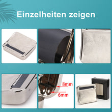 Laden Sie das Bild in den Galerie-Viewer, Manuelles Halbautomatisches Verstellbares Zigarettenetui aus Metall