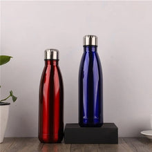 Laden Sie das Bild in den Galerie-Viewer, Outdoor Sport Cola-Flasche aus Edelstahl