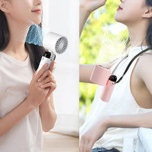 Laden Sie das Bild in den Galerie-Viewer, Tragbarer elektrischer Handventilator