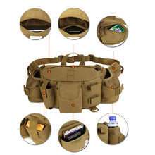 Laden Sie das Bild in den Galerie-Viewer, Taktische Mehrzweck-Gürteltasche