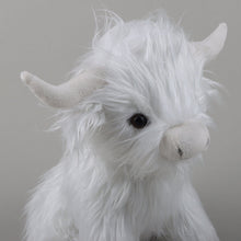 Laden Sie das Bild in den Galerie-Viewer, Kinderspielzeug - Plüschpuppe Kuh