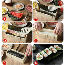 Laden Sie das Bild in den Galerie-Viewer, Sushi ware 3 in 1 gift Zehnteiliges Set