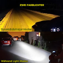 Laden Sie das Bild in den Galerie-Viewer, Motorrad fahrende LED-Zusatzscheinwerfer