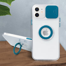 Laden Sie das Bild in den Galerie-Viewer, iPhone transparente Handyhülle mit Ring