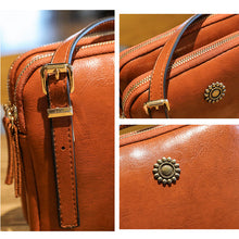 Laden Sie das Bild in den Galerie-Viewer, 2022 Sommer neue kleine quadratische Tasche aus Ölleder