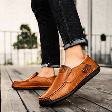 Laden Sie das Bild in den Galerie-Viewer, Lässige Mode-Lederschuhe für Herren